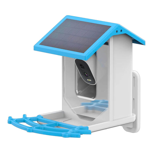 HEYBO 4G 2.5K Smart Bird Feeder with Camera Solar Powered