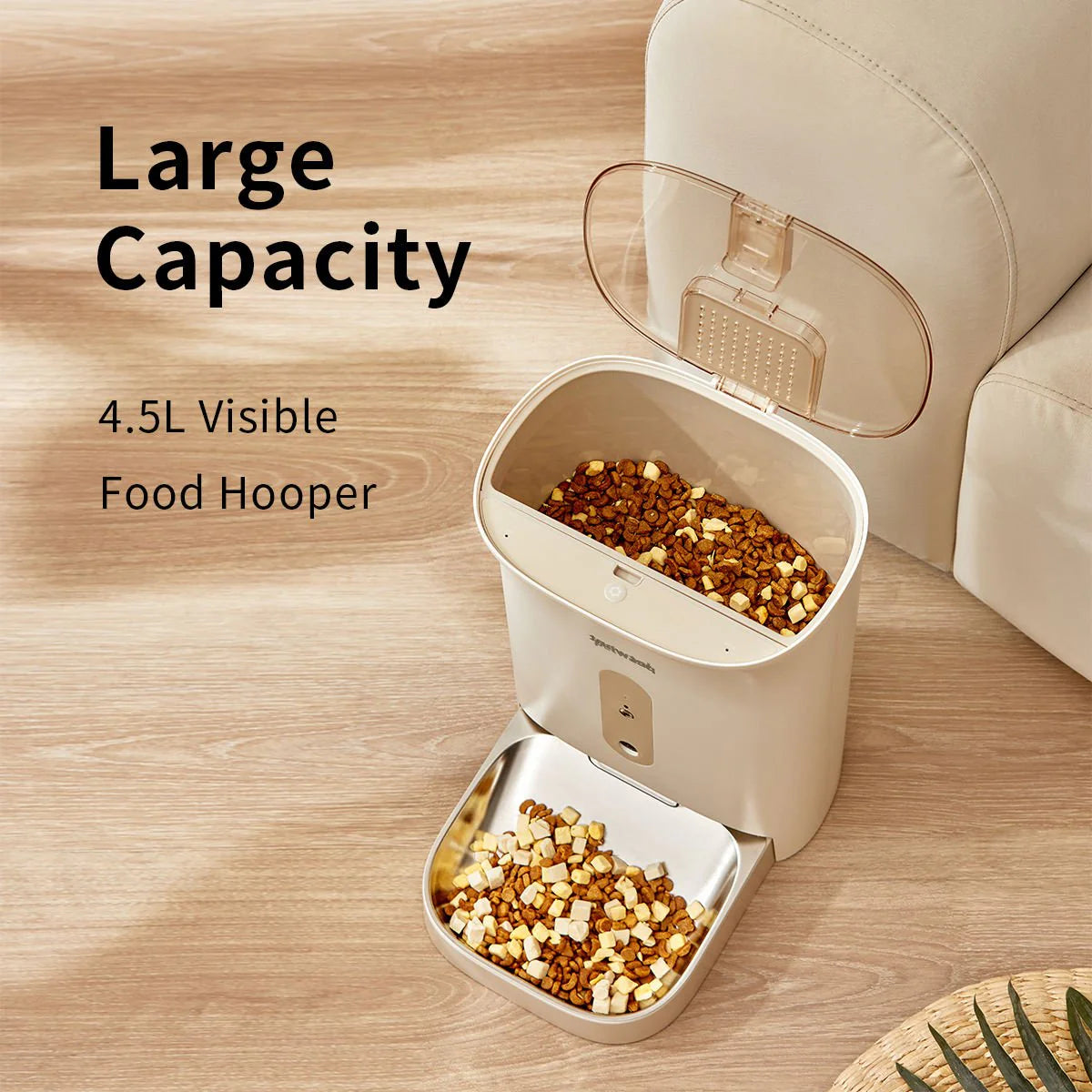 HEYBO Pet Feeder with HD Camera | Smart Automatic Wi-Fi Controlled