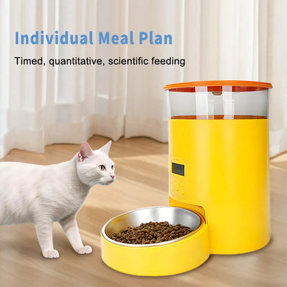 HEYBO Automatic Cat Feeder Wifi 4L Automatic Dog Feeder with Double Anti-Blocking